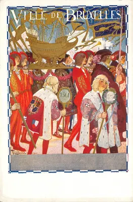 Cidade de Bruxelas — 1561 — T. Toussaint