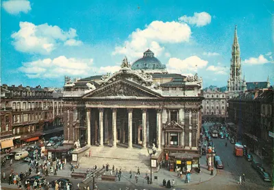 Bruxelas - A Bolsa — Imp. na Bélgica n°143