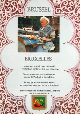 Bruxelas — Centro mundial da indústria de renda — R. De Cock, 221/34