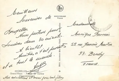 Bruxelas — bairro Grand-Place e Cinquantenaire — editor Mexichrome — Verso