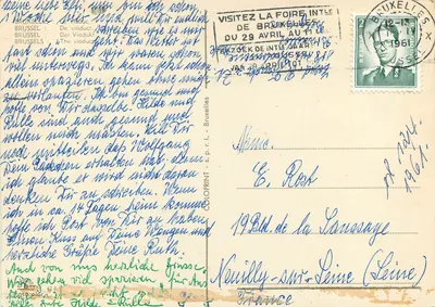 Citroën - Feira Internacional de Bruxelas — editor COLORPRINT - s.p.r.l. — Verso