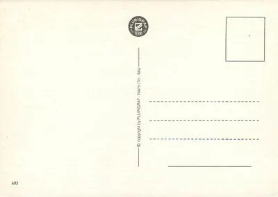 Rzym — nocna wizja zabytków — Plurigraf Terni n°483 — Rewers