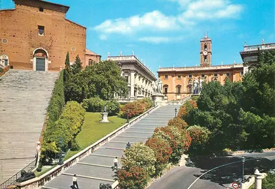 Roma - Campidoglio e igreja de Aracoeli — editor OTO, n° 44921