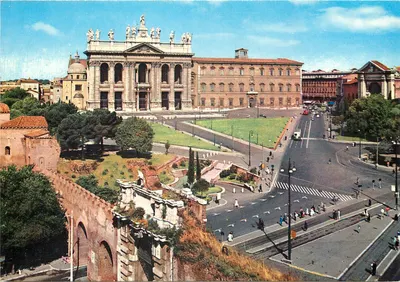 Piazza del Campidoglio — vista panorâmica — editor desconhecido