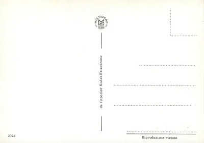 Rzym — Rok Święty 1975 — Pamiątka z Rzymu — Multigrafe Terni — Rewers