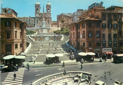 Roma - Trinità dei Monti — editor P. Marzari S.R.L. Schio, n° 40