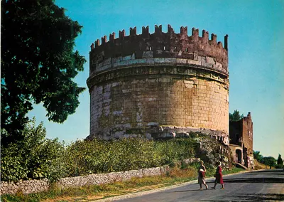 Tomba di Cecilia Metella — Rzym — da Fotocolor Kodak Ektachrome