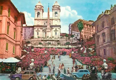 Piazza di Spagna - Trinità dei Monti — DA VERA FOTOCOLOR n°237