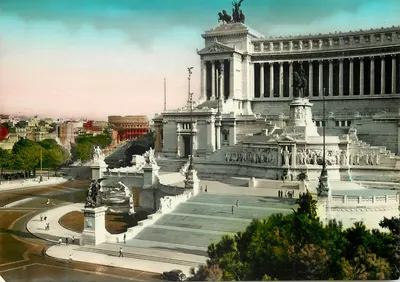 Vittoriano — Narodowy Zamek w Rzymie — wydawca Vera Fotografie, nr 772