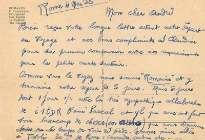 Rome — Le Capitole — Édition S. Art, n° 30 — Verso