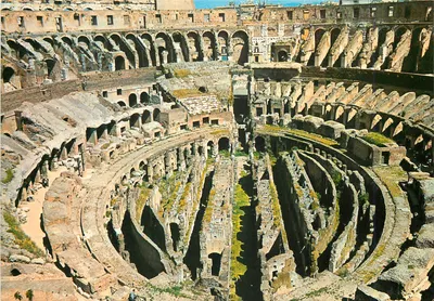 Coliseu de Roma — interior detalhado — MA. PI. R. n° 254