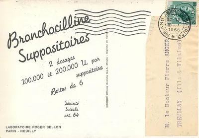 Kerk van de Wijsheid — Rome — uitg. Ricordi, n°41 — Achterkant