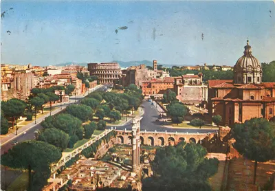 Roma - Vista do Fórum - Globiron bebível - Editor não visível