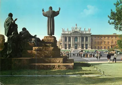 Bazylika Świętego Jana i Pomnik Świętego Franciszka — Wydanie Milano, nr 17