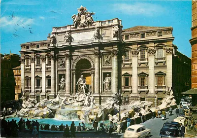 Fonte de Trevi — Roma — editor Kodak Ektachrome n°231