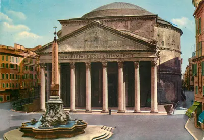 Pantheon w Rzymie — wydawca Kodak Ektachrome, nr 207