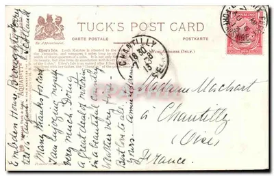 Ellen's Isle — Loch Katrine — Tuck's Post Card — Rewers