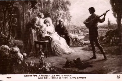 O Mal do Amor — A. Renault — Salão de Paris — n°4338