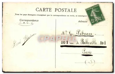 Flores — margaridas e flores azuis — R. Kirchner — Verso