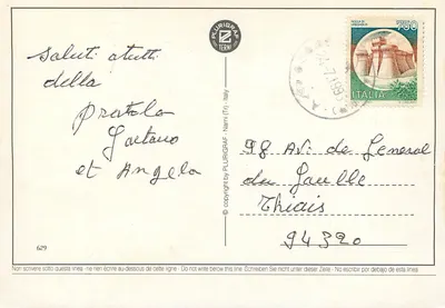 Vatikanstadt — Peterskirche und Schweizer Garde — Plurigraf Terni — Rückseite