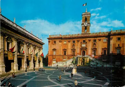 Piazza del Campidoglio — Roma — editor desconhecido, número de série não visível
