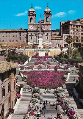 Piazza di Trinità dei Monti — escadarias floridas — MA.PI.R. n°159