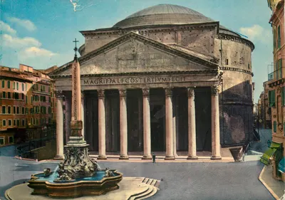 Rzym — Pantheon — Ektachrome n°207