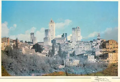 San Gimignano — vista panorâmica das torres — Daniela Bellucci