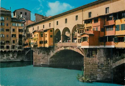 Ponte Vecchio — Florença — editor Casa Editrice Giusti di Becocci, n° 686