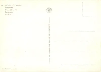 Ischia - S. Angelo — panorama — Ed. D Ambra - Ischia — Rewers