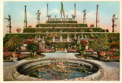 Isola Bella - Giardino — Lago Maggiore — Edição A. Preda Milano
