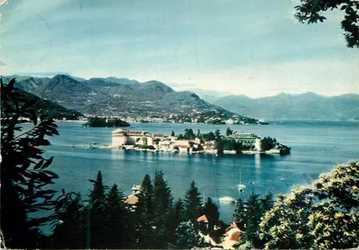 Lago Maggiore — Isola Bella — Editor Fotocolor Gatti, Novara, 1954