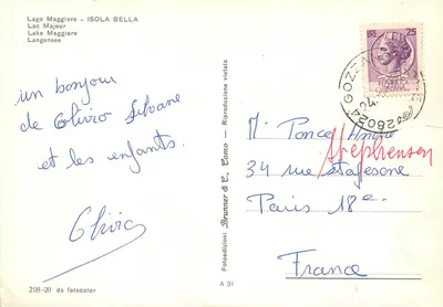 Lago Maggiore - ISOLA BELLA — Brunner & E., Como n° 208-20 — Rewers