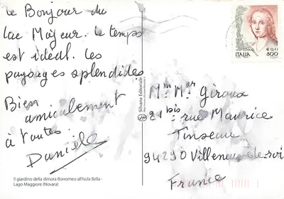 Ogród dimory Borromeo na wyspie Bella — Lago Maggiore (Novara) — Silvana Editoriale — Rewers