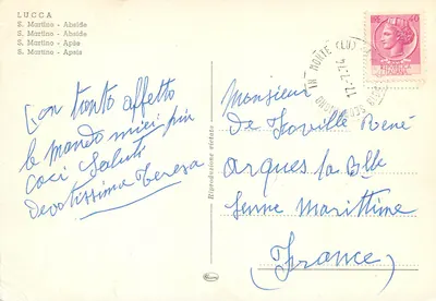 Lucca - S. Martino - Abside - Editor Ricom — Verso