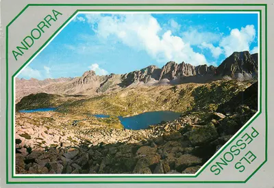 Lago d'Els Pessons — Andorra — Edição Ed. Del Isard
