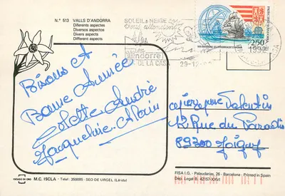 Port d'Envalira — Record d'Andorra — FISA I.G. - Palaudarias, 26 - Barcelona — Rewers