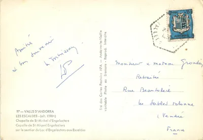 Capela de São Miguel de Engolasters — Valls d'Andorra — editor APA — Verso