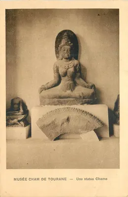 Museu Cham de Tourane — Uma estátua Cham
