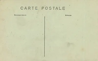 Hue — King's Horses at the Entrance to the Palace — Collect. D'hauteble — Plate — Back