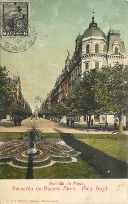 Avenida de Mayo — Buenos Aires (Rep. Arg.) — R. & J. Barbieri Editores