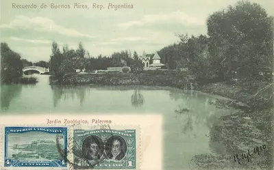 Jardim Zoológico, Palermo — Buenos Aires, Argentina — editor não identificado, n° de série não visível