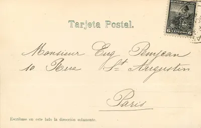 Buenos Aires — Jardim Zoológico — Editor Gilbert, n° 97 — Verso