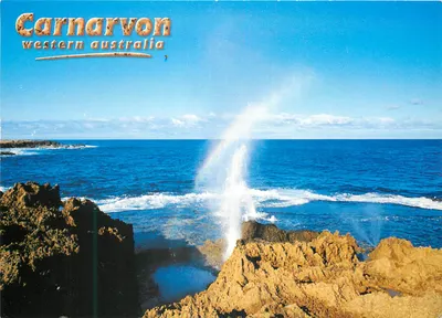 Carnarvon — geyser oceânico — Nu-Color-Vue