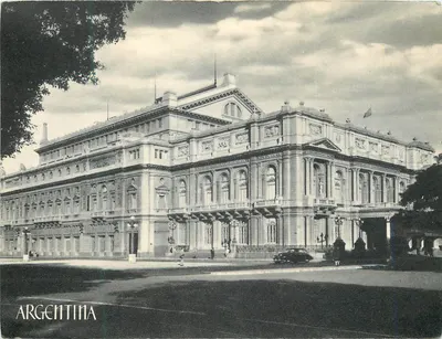 Teatro Colón — Buenos Aires, sua capital — Impreso en Argentina, Año del Libertador General San Martín, 1950
