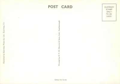 Braye Bay i Stary Port, Alderney, C.I. — A.2 — Guernsey Press Co. Ltd. — Rewers