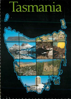 Tasmanie — ilha tesouro — editor Nucolorvue Productions Pty. Ltd.