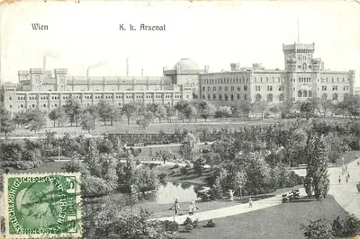 Viena — K. k. Arsenal — Verlag Leo Grünspann