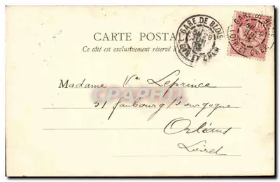 Kościół św. Mikołaja — Blois — B. F. Paris — Rewers