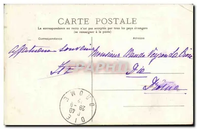 Aproximadamente de CHALONS-sur-MARNE — Igreja N.-D. de l'Épiscopé — série 144 — Verso
